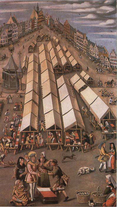 the cloth market at 's-Hertogenbosch 